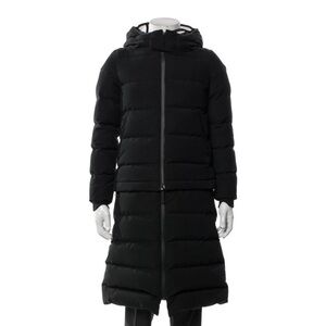 Men's Black Hooded Puffer Jacket